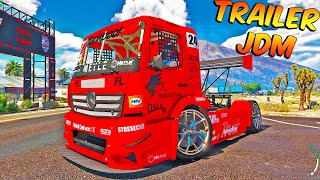 Usamos Este Camion Japones Para Eliminar Mis Enemigos En Gta Rp [upl. by Noryt117]