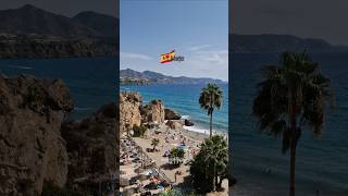 ☀️ One of the Most Visited Beach Towns on Costa del Sol Spain📍NERJA 🇪🇦 walkingtour travel europe [upl. by Bowden]