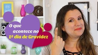 O QUE ACONTECE NO PRIMEIRO DIA DE GRAVIDEZ  Monica Romeiro [upl. by Newcomb709]