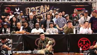 Dancers High Semifinal2 Marvelous 4 ftIbuki vs DOKUN  160229 OBS Vol10 Day2 [upl. by Arrotal666]