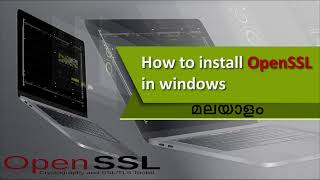 How to Installing OpenSSL on Windows 10 and updating PATH  മലയാളം [upl. by Marston]