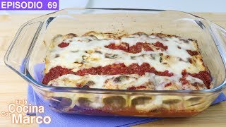 Canelones receta italiana paso a paso  Cannelloni de carne facil [upl. by Batsheva]