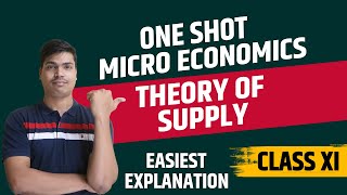 Theory of supply One shot  Factors affecting supply  Change in Quantity supply amp change in supply [upl. by Ahtanoj]