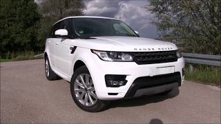 2017 Range Rover Sport 30 TDV6 258 HP TEST DRIVE [upl. by Eylsel]