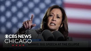 Harris to give quotclosing argumentquot speech as Trump raises questions about election security [upl. by Herta]