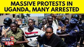 Uganda Protest  Uganda’s Generations Divided After Military Police Battle GenZ Protests  N18G [upl. by Syramad548]