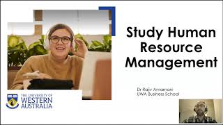 Study Human Resource Management at UWA [upl. by Calv]