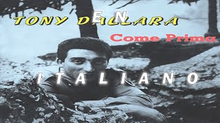 Tony Dallara  Sapore di sale en italiano [upl. by Ridan]