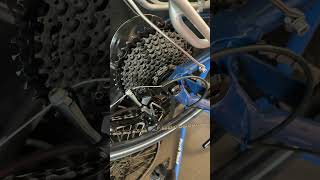 Rear derailleur wont shift to smallest cog part 1 [upl. by Lanuk475]