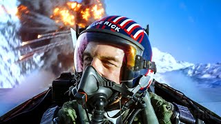 quotDont think just doquot  Top Gun 2 Mavericks BEST Dogfight Scenes [upl. by Flita]