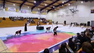 Will C Wood Armijo Winter Guard Completion 2023 “The War Between Two Worlds” [upl. by Lemal]