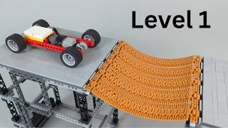 Making a LEGO Car Cross Broken Bridges [upl. by Alemak]