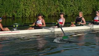 Girton W1 Division 1 Friday Cambridge May Bumps 2023 slow motion [upl. by Resaec]