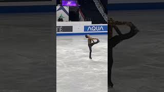 Donovan Carrillo MEX 2024 ISU Worlds  he is GOLD to me worldfigure iceskating shorts [upl. by Frieda]