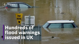 Weather chaos More than 1000 UK homes flooded [upl. by Nihcas569]