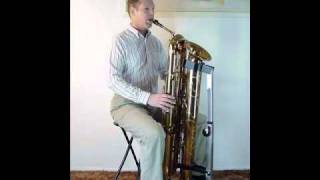 Tubax Contrabass Saxophone with Big Band [upl. by Cherish474]