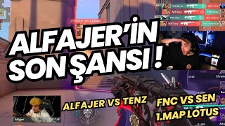 FERİT GÖZÜNDEN FNC VS SEN 1MAP SUNSET  SERİDE YENİLEN ELENİR  CHAMPIONS 2024 VALORANT [upl. by Yehus]