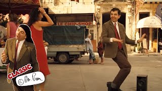 Mr Bean the Dancing Queen  Mr Bean’s Holiday  Classic Mr Bean [upl. by Marcille]