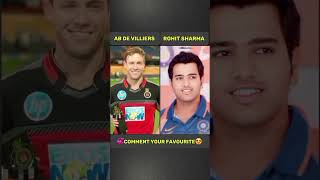 Ab de villiers and rohit sharma life journey video💞 viral ytshorts shorts cricket ipl [upl. by Nosilla]