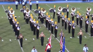 Buchholz High School Band playing the National Anthem September 14 2012 [upl. by Del]