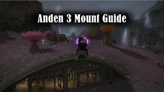 FFXIV Anden 3 Mount Guide [upl. by Dianne116]