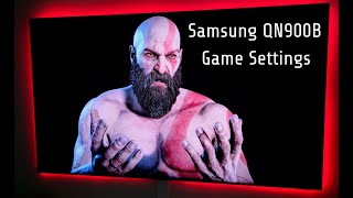 Samsung QN900B 8K GAME Settings [upl. by Katrinka28]