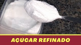 🔴 COMO FAZER AÇUCAR REFINADO EM CASA [upl. by Blockus43]