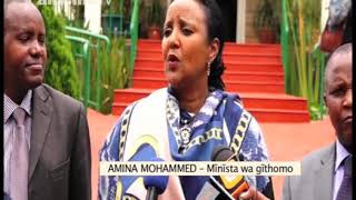 Minister Amina Mohammed gutigithia wira ViceChancellor wa university ya Meru [upl. by Yneffit]