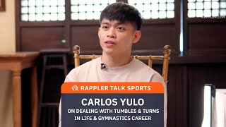 EXCLUSIVE Rappler Talk Sports Carlos Yulo on dealing with tumbles turns in life amp career [upl. by Frissell]