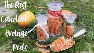 Candied Orange PeelsHoliday recipe [upl. by Hilaire]