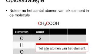 Hoe bereken je de molecuulmassa van een stof [upl. by Iphlgenia]