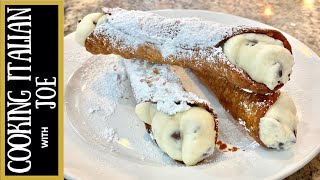 Worlds Best Homemade Cannolis  Cooking Italian with Joe [upl. by Clarice]