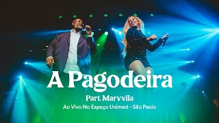 Péricles part Marvvila  A Pagodeira Ao Vivo no Espaço Unimed [upl. by Esaj144]