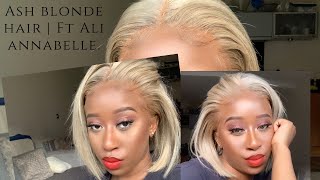 BEST ASH BLONDE FOR WOC  FT ALI ANNABELLE HAIR [upl. by Irwin]