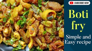 Boti fry recipe│Boti recipe│Mutton boti fry│Spicy boti fry thabithaskitchen [upl. by Moseley]