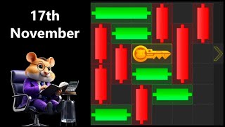 17th November Hamster Kombat MiniGame [upl. by Hubble927]