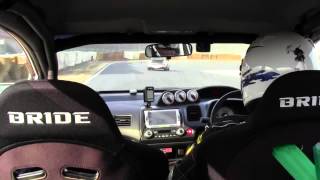 CIVIC is faster than Porsche シビック VS ポルシェ 筑波2000 Civic Type R FD2 [upl. by Wootten]