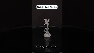 Pixie by Loot Studios Printed Using an Elegoo Mars 5 Ultra [upl. by Eniledgam98]