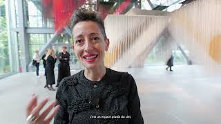 Interview de Lina Ghotmeh  Exposition Olga de Amaral  Fondation Cartier pour lart contemporain [upl. by Melania876]