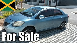 2012 Blue Toyota Belta For Sale in Saint James Jamaica [upl. by Mackenie]