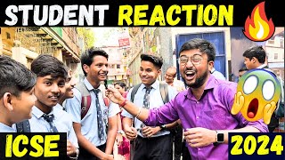 ICSE 2024 Class X Boards 🔥 Student reaction  Most Honest Review🔥  Epic reply after Exam🔥🔥 [upl. by Patty]