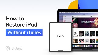How to Restore iPad without iTunes 2022 Update [upl. by Nnaeus]