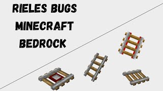 rieles bugs minecraft bedrock 121 [upl. by Wiener]