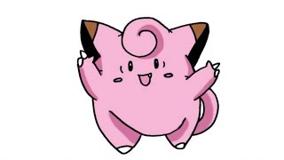 HOW TO DRAW POKEMON CLEFAIRY pokemon clefairy [upl. by Feingold336]