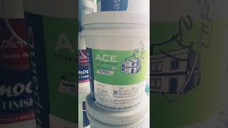 Ace Sparc vs Ace Exterior Emulsion asianpaint paint ace bergerpaints [upl. by Irita545]