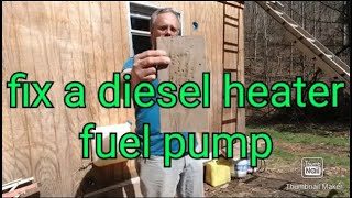 Fix a diesel heater pump quickly [upl. by Reiter736]