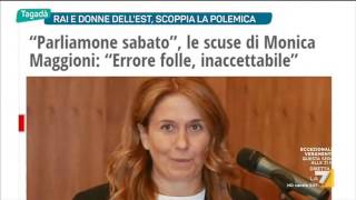 Rai e donne dellEst scoppia la polemica [upl. by Aticnemrac148]