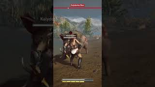 ac odyssey hunting kalydonian boar shorts [upl. by Caneghem46]