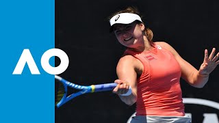 Sorana Cirstea v Rebecca Peterson match highlights 1R  Australian Open 2019 [upl. by Paver680]