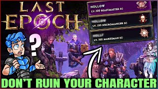 Ultimate Last Epoch Starter Guide  24 Tips amp Everything IMPORTANT You Need to Know  Get OP Fast [upl. by Huntley510]